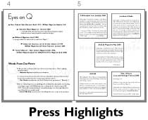 Press Highlights